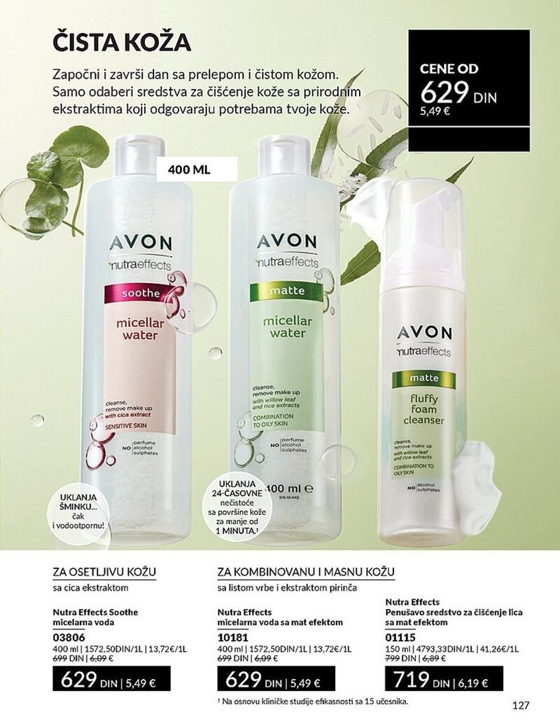 Avon katalog akcija