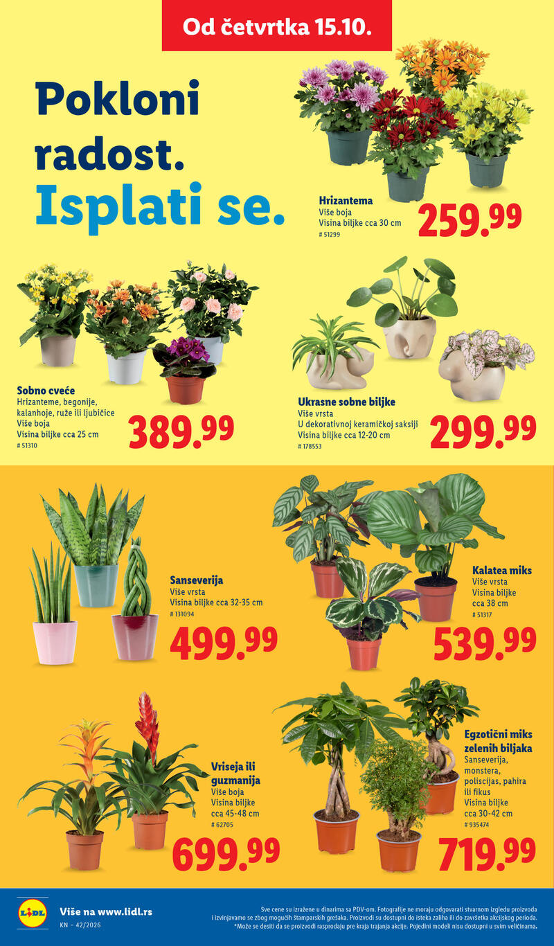 Lidl katalog - Nedeljna akcija