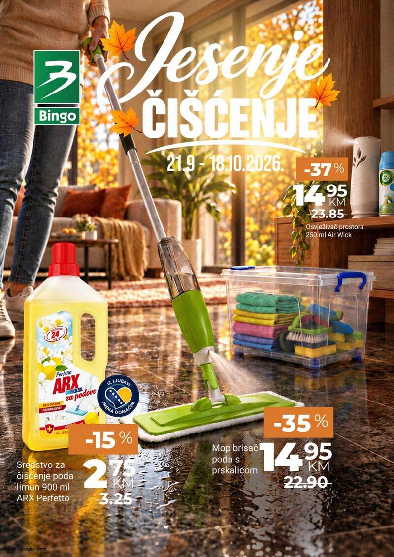Bingo katalog - Jesenje čišćenje