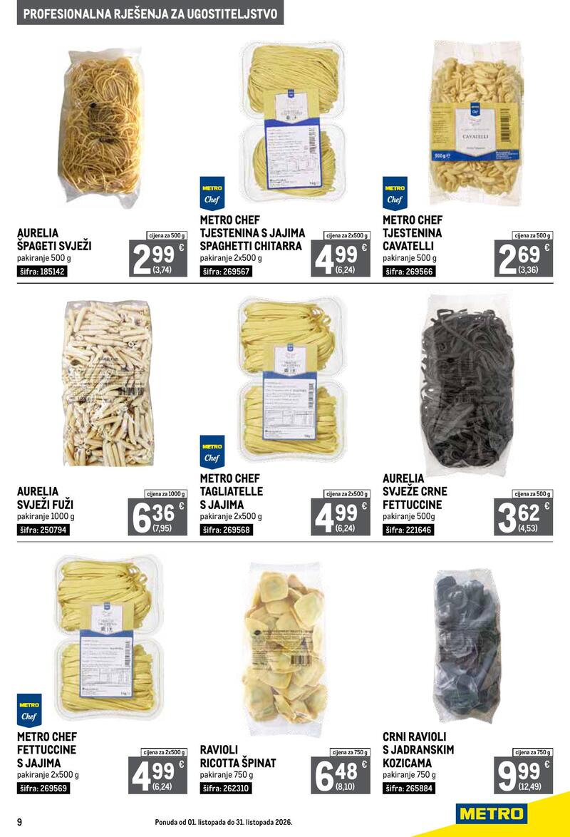 Metro katalog - Profesionalna rješenja za ugostiteljstvo