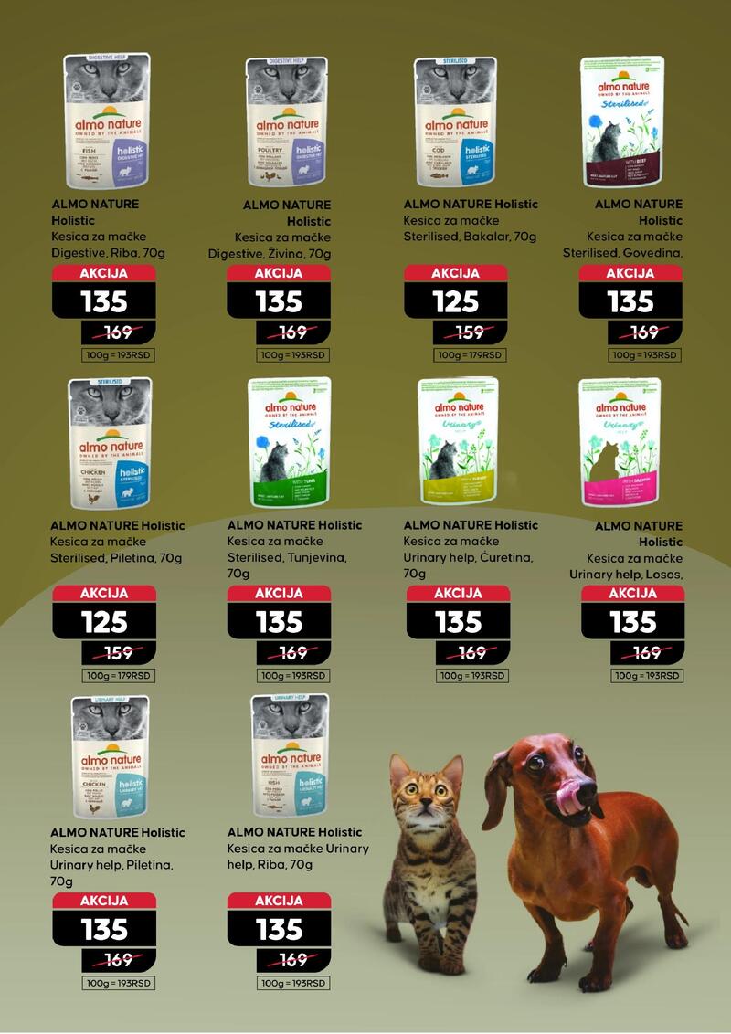 Pet centar akcijski katalog