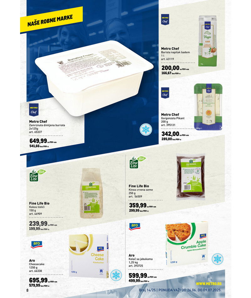 Metro katalog hrana