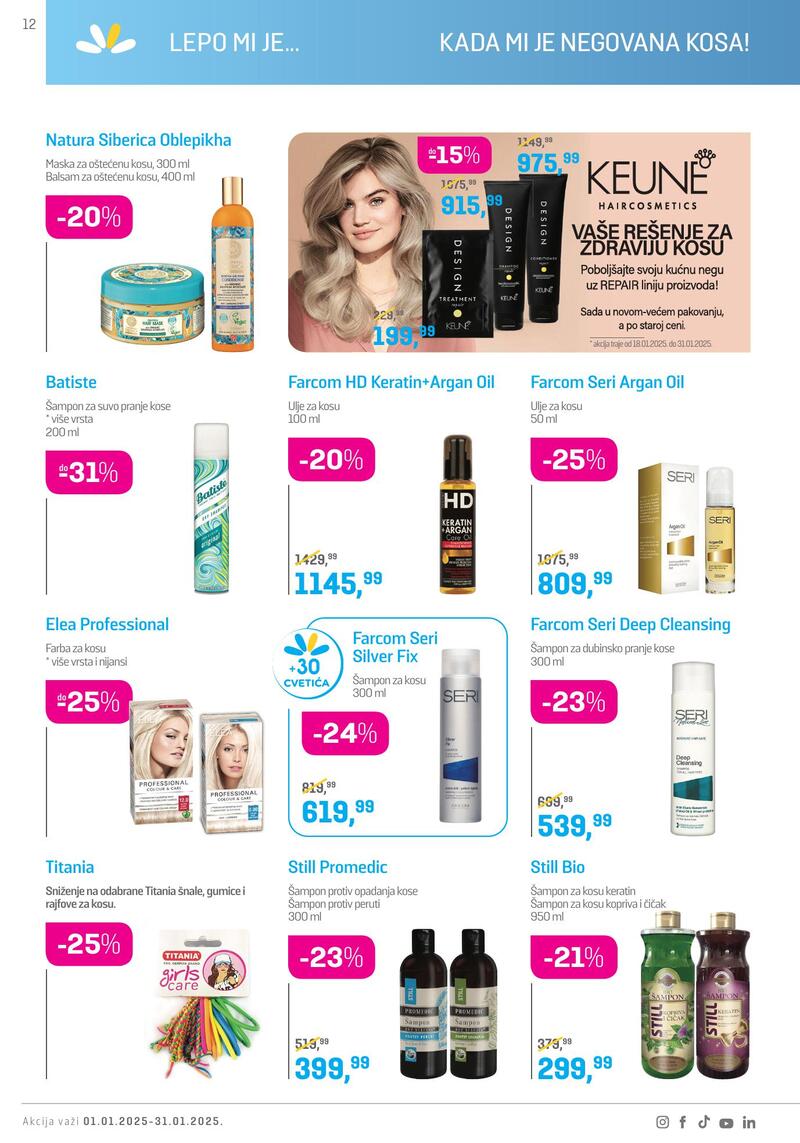 Lilly Drogerie katalog akcija