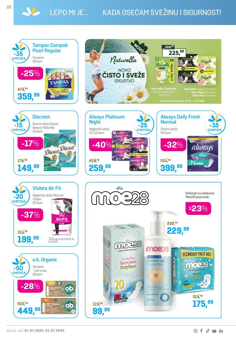 Lilly Drogerie katalog akcija