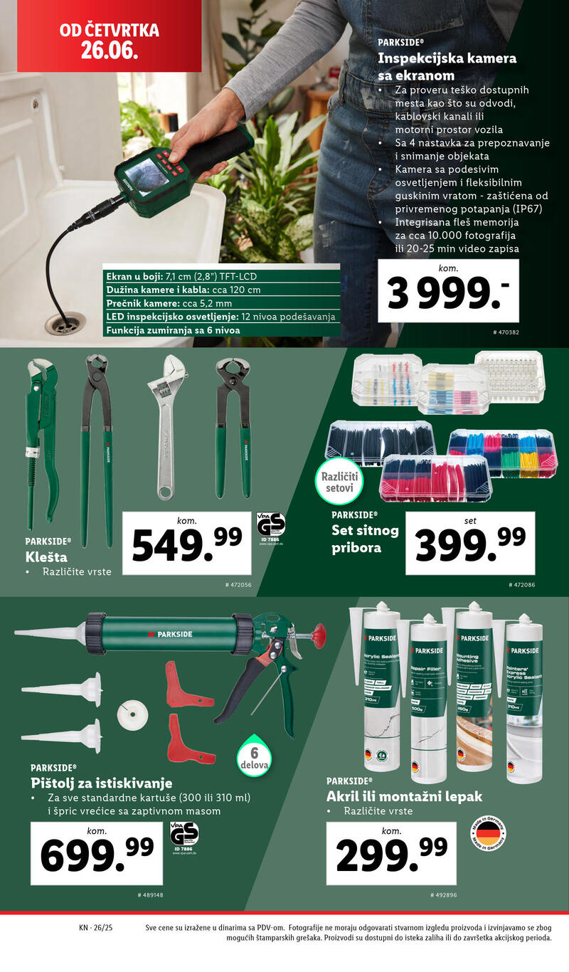 Lidl katalog akcija neprehrana
