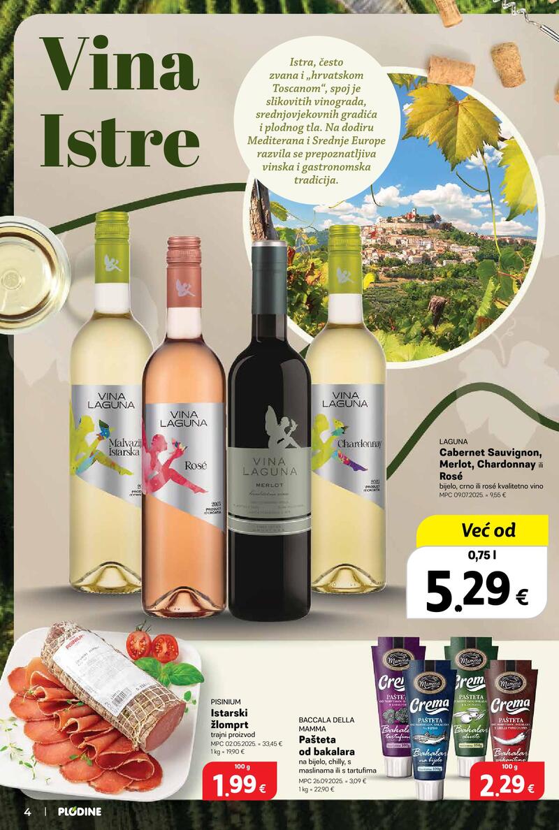 Plodine katalog vina i delicije