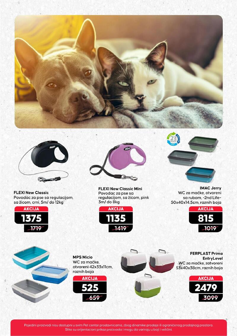 Pet centar akcijski katalog