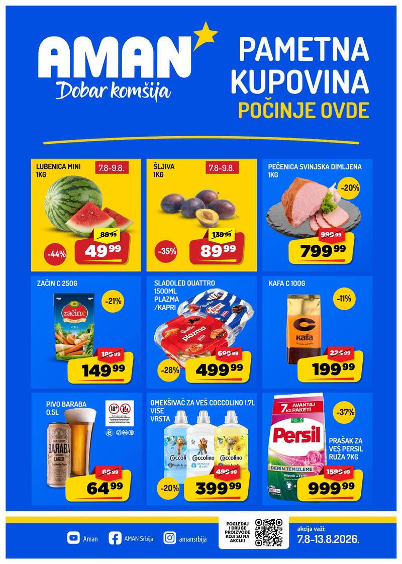 Aman katalog nedeljna akcija