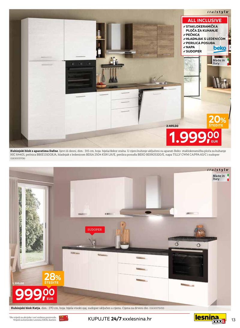 Lesnina XXXL katalog akcija