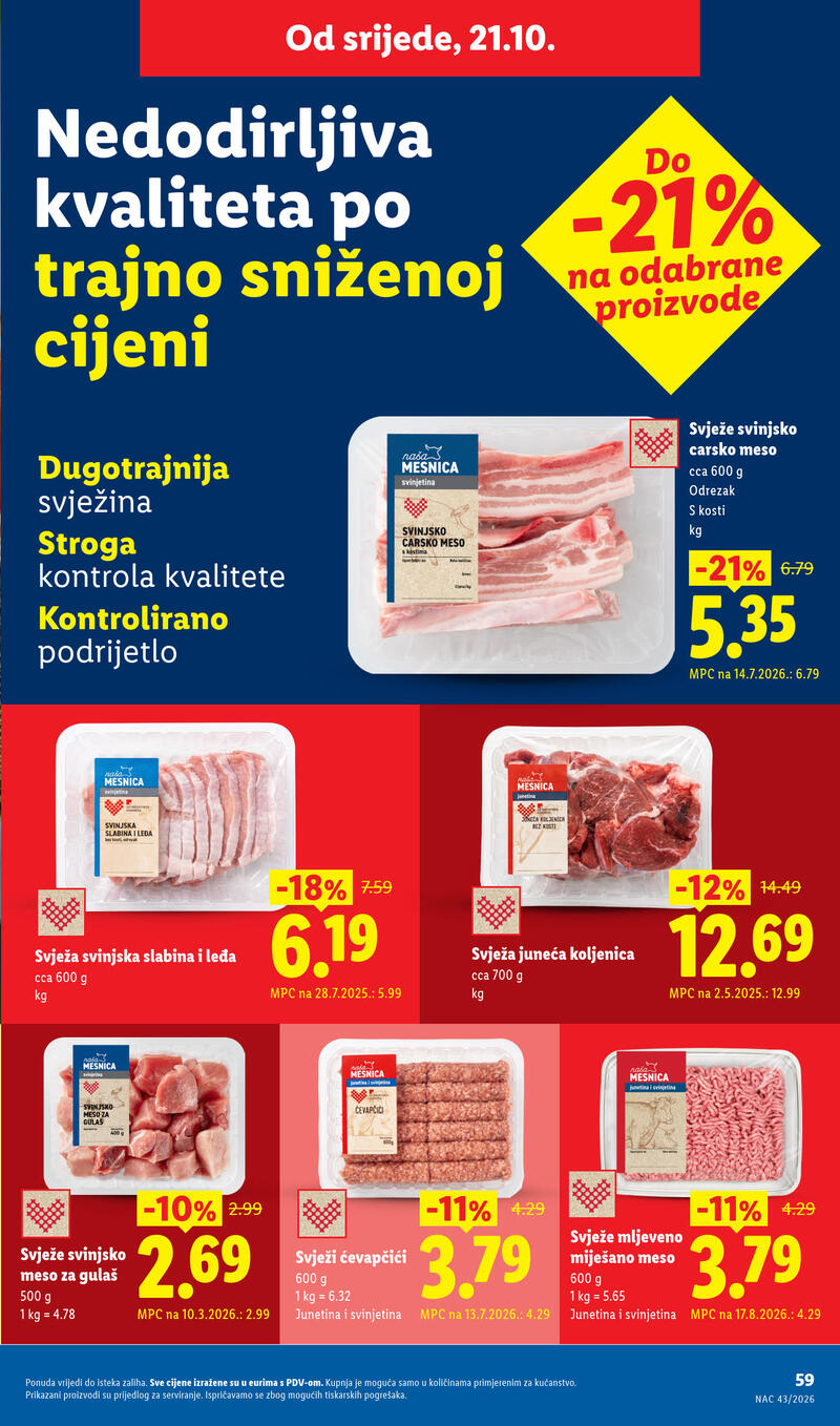 Lidl katalog - Tjedna akcija