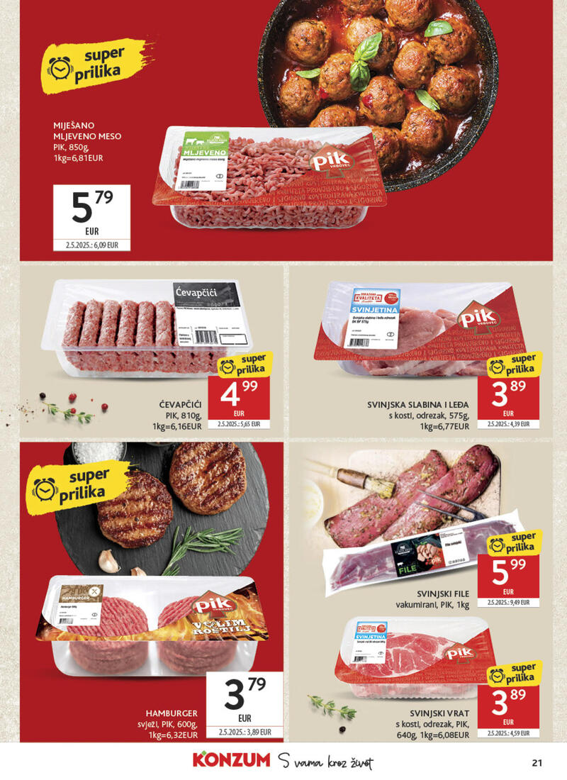 Konzum katalog - Tjedna akcija