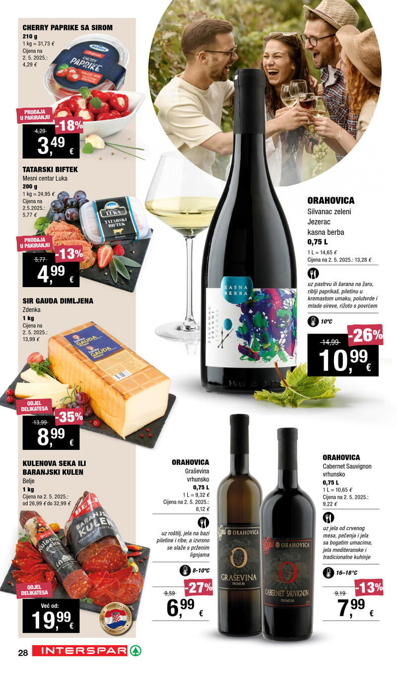 Spar vino i delicije