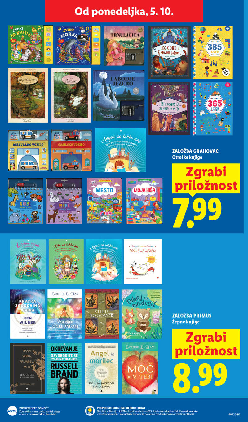 Lidl katalog - Tedenska akcija