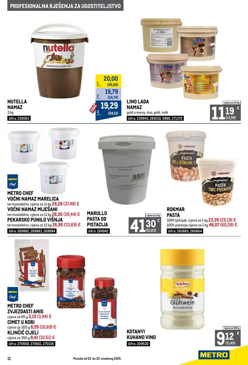 Metro profesionalna rješenja za ugostiteljstvo