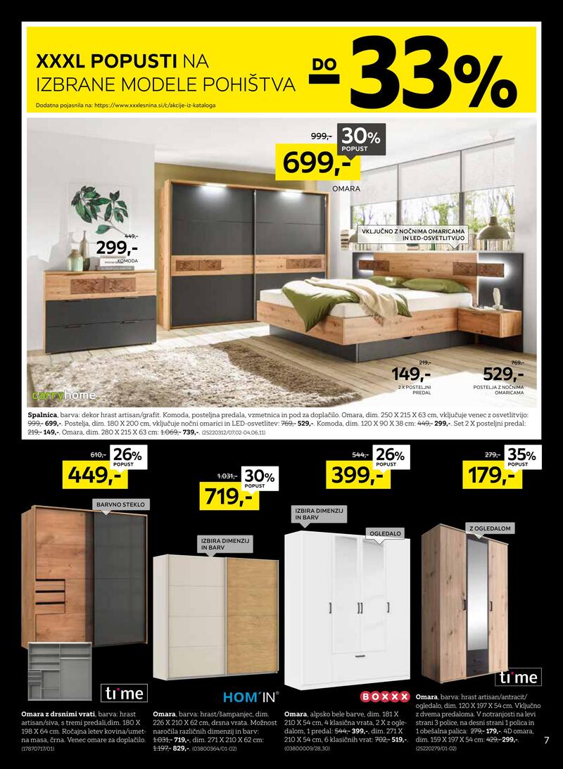 Lesnina XXXL redni katalog