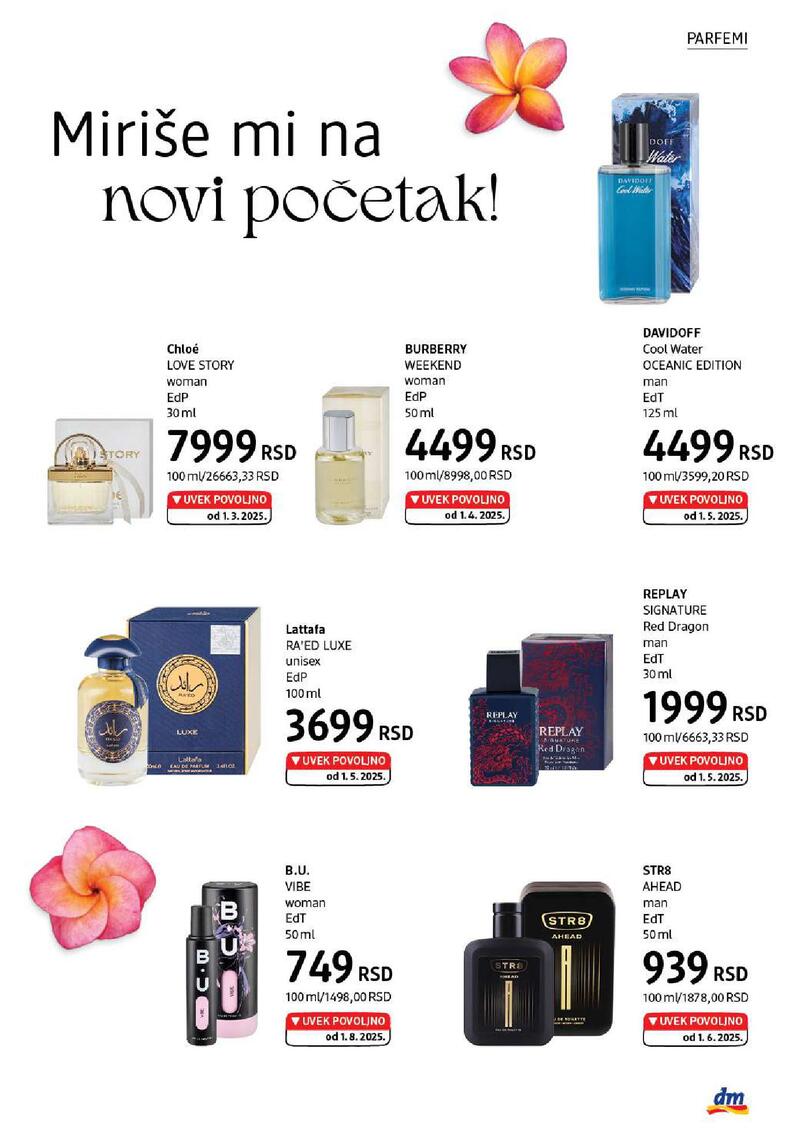 DM Drogerie katalog akcija