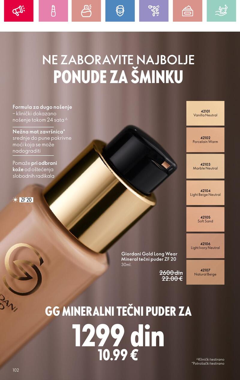 Oriflame katalog akcija