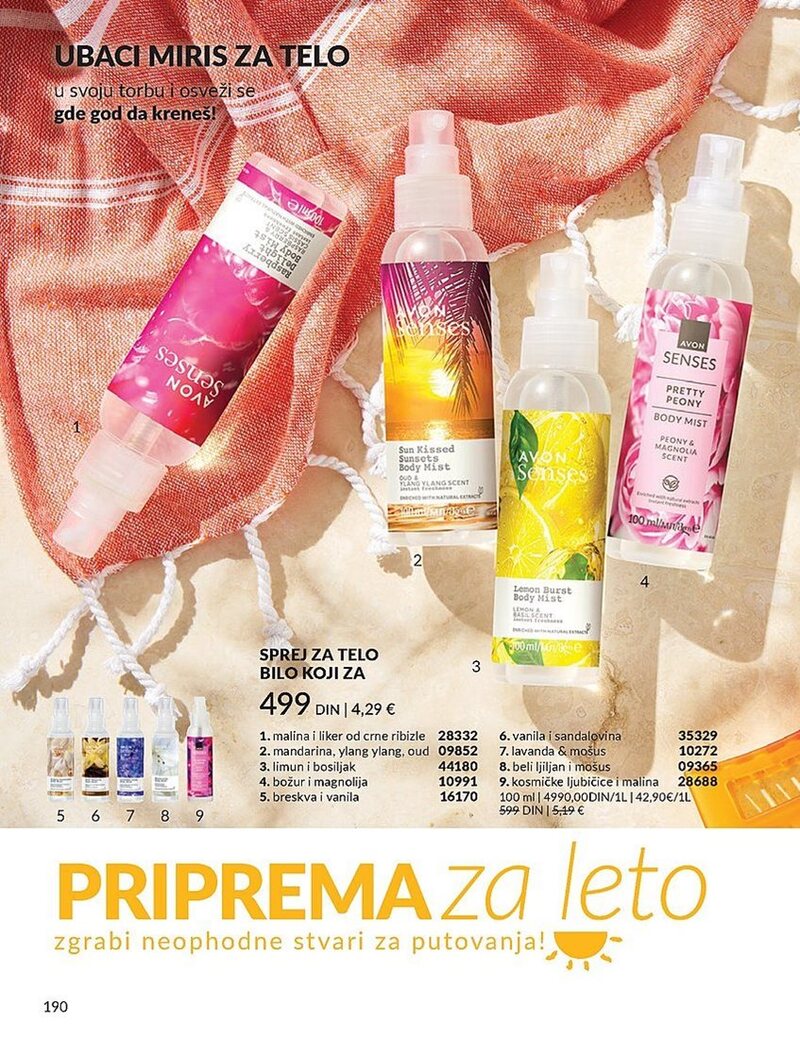 Avon katalog akcija