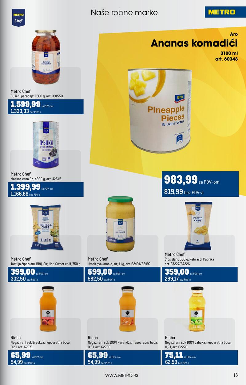 Metro katalog ugostitelji