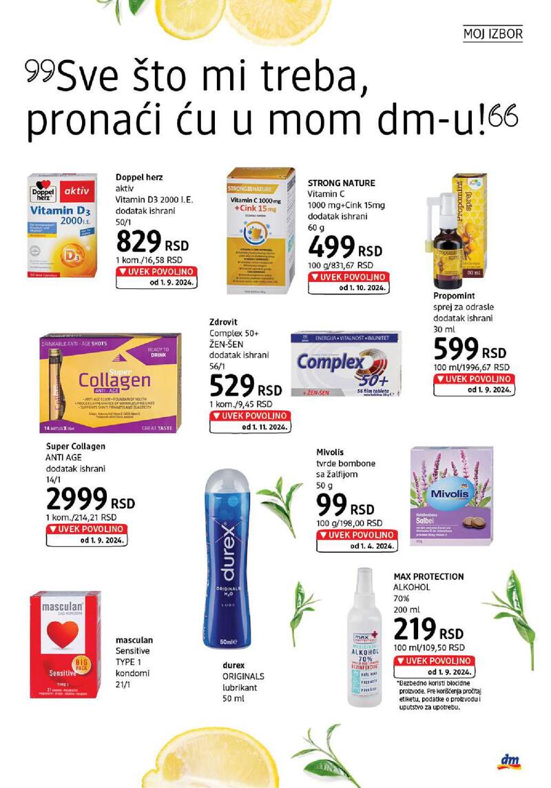 DM Drogerie katalog akcija