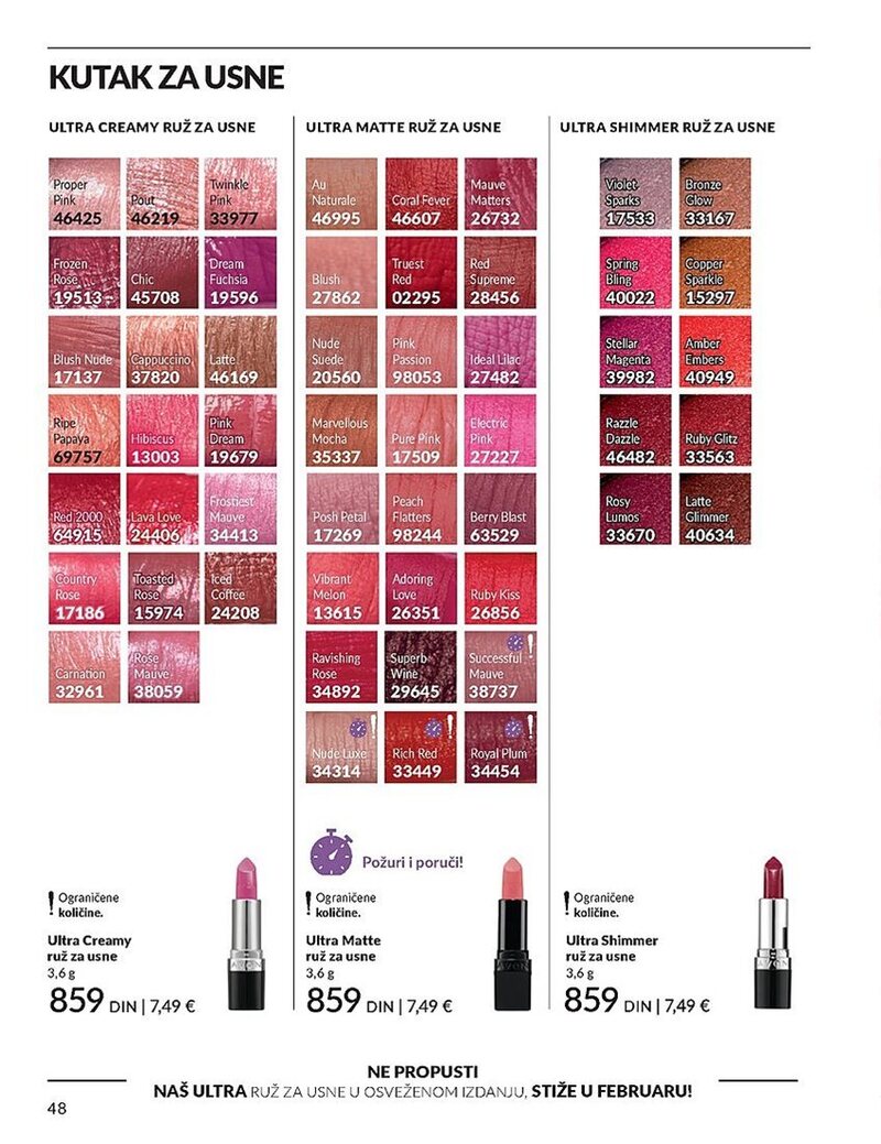 Avon katalog akcija