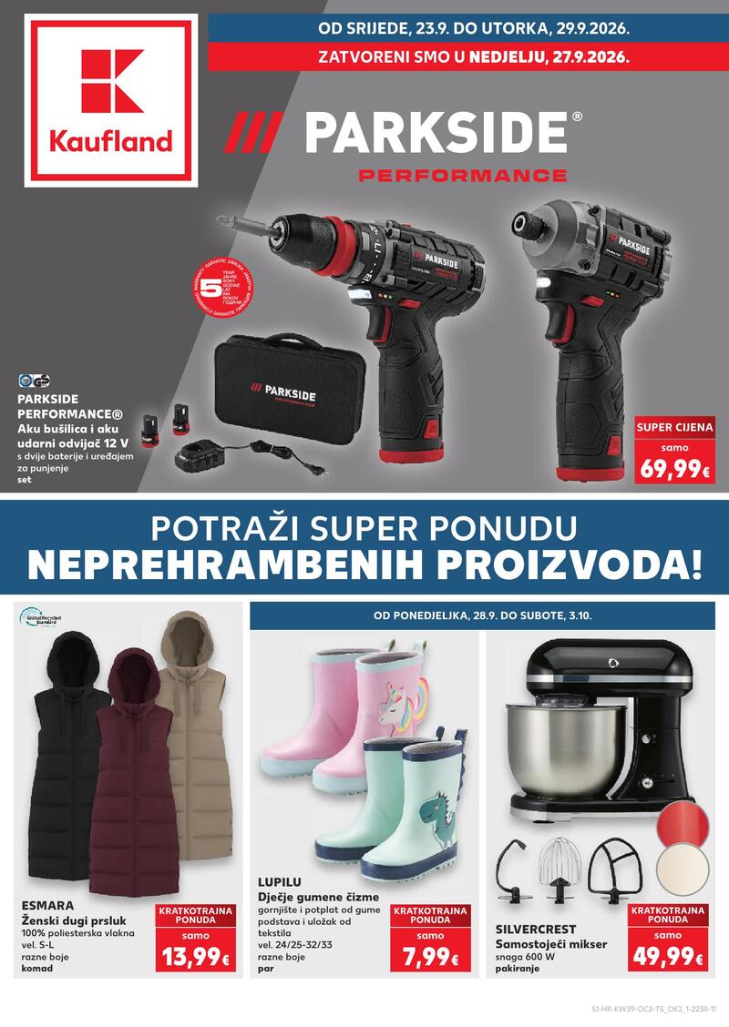 Kaufland katalog akcija Neprehrambeni proizvodi