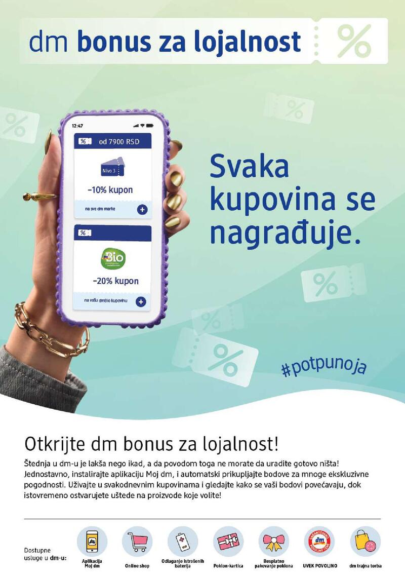 DM Drogerie katalog akcija
