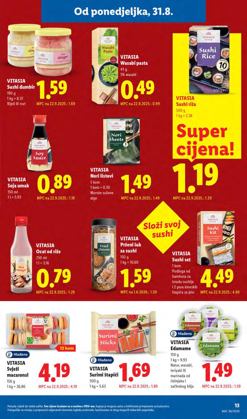 Lidl kataloška akcija