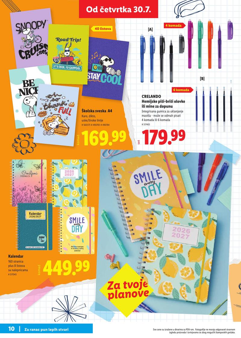 Lidl back to school