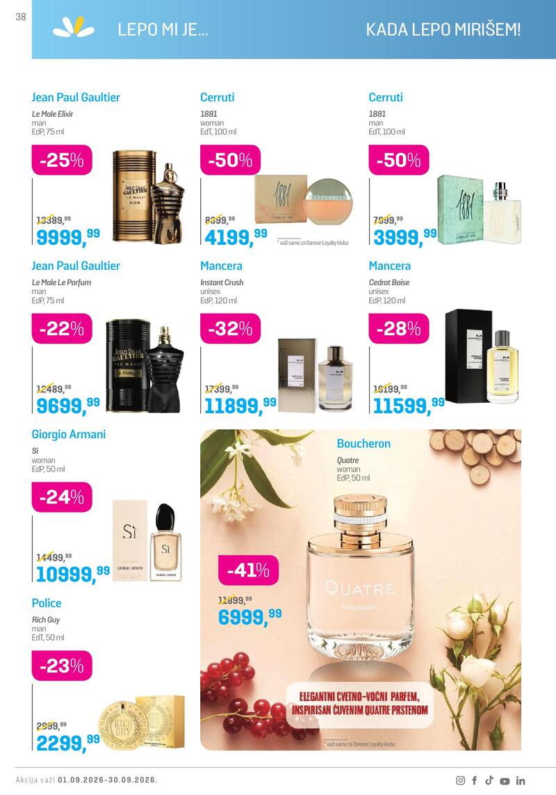 Lilly Drogerie katalog akcija