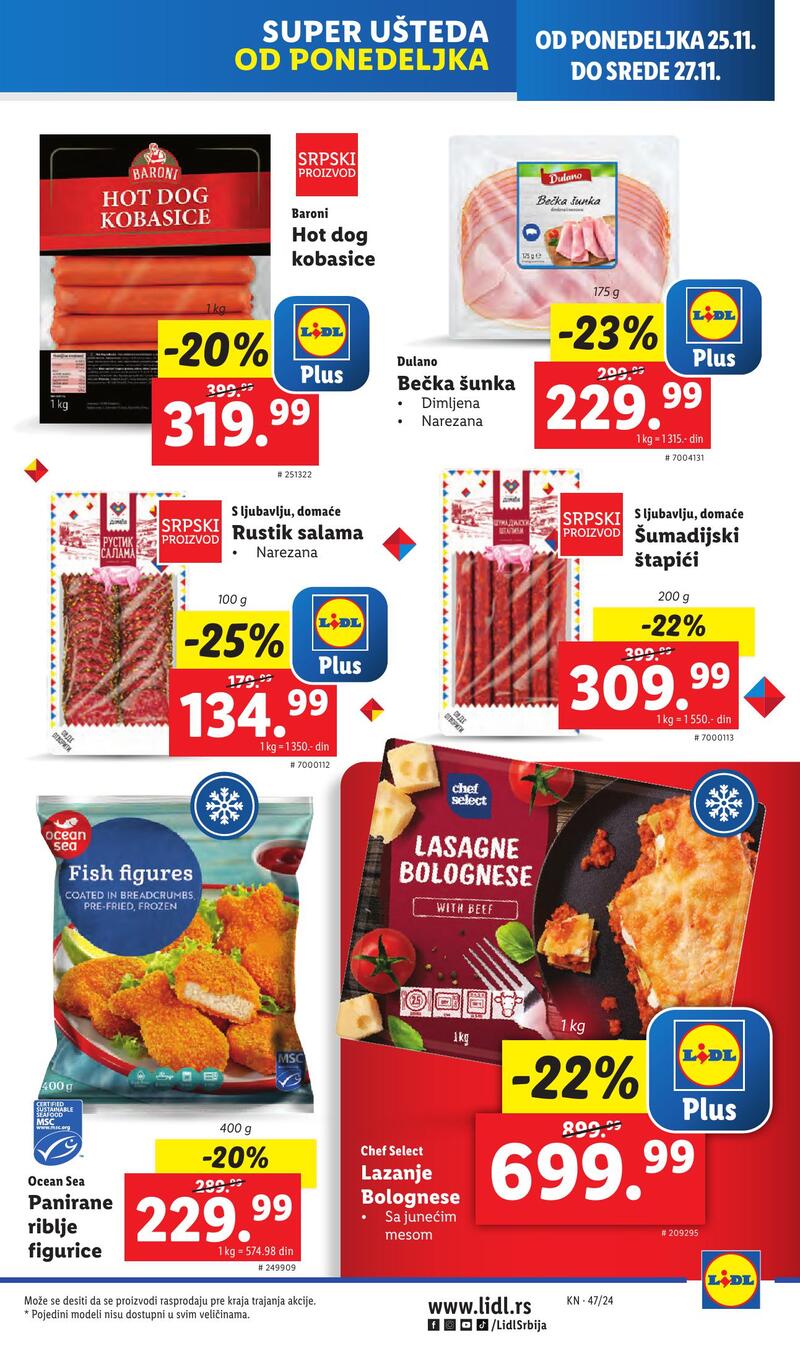 Lidl katalog akcija