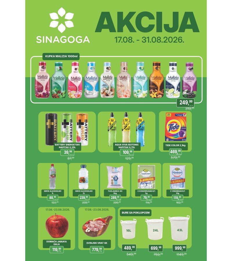 Sinagoga katalog akcija Katalog akcija