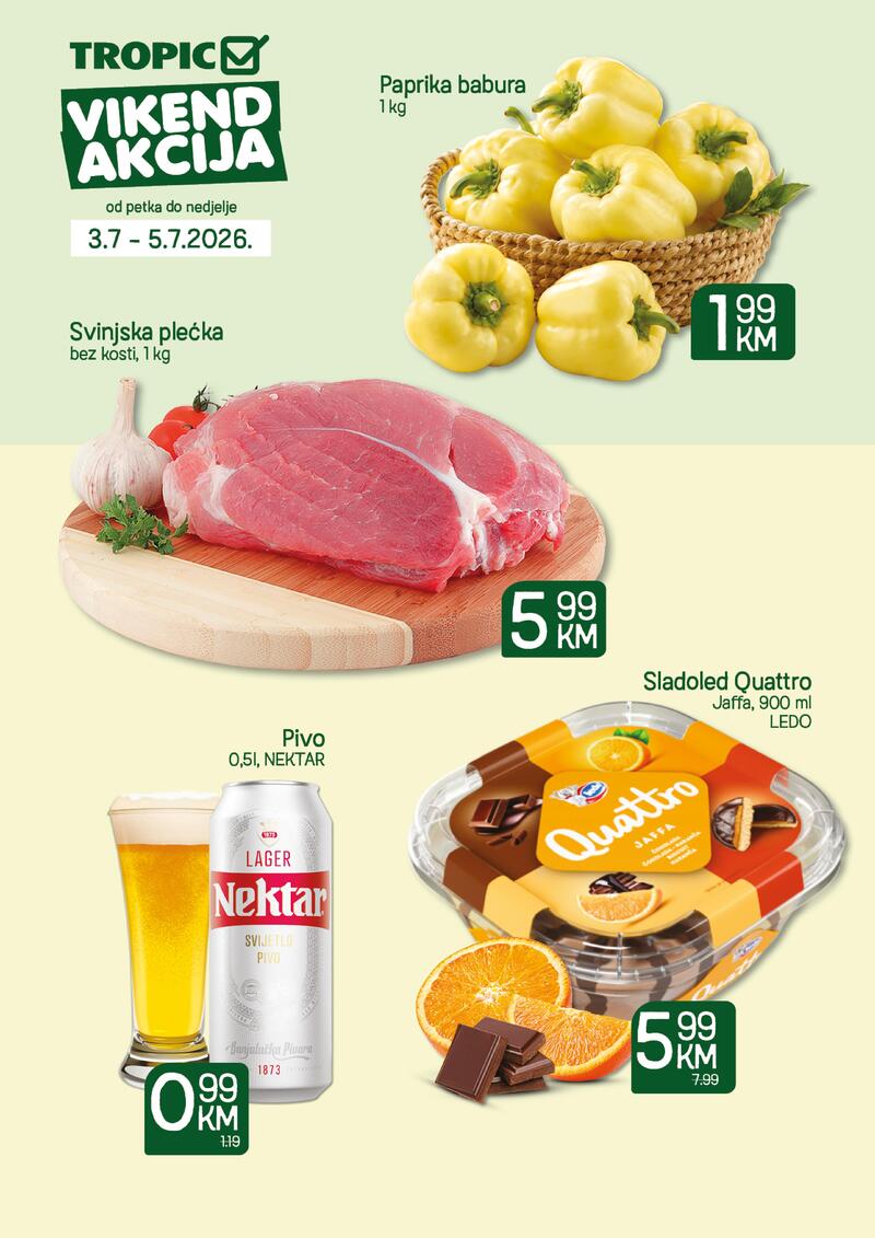 Tropic katalog akcija Vikend akcija