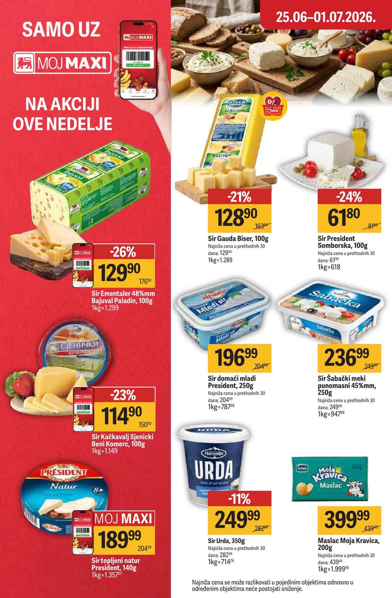 Maxi nedeljna akcija