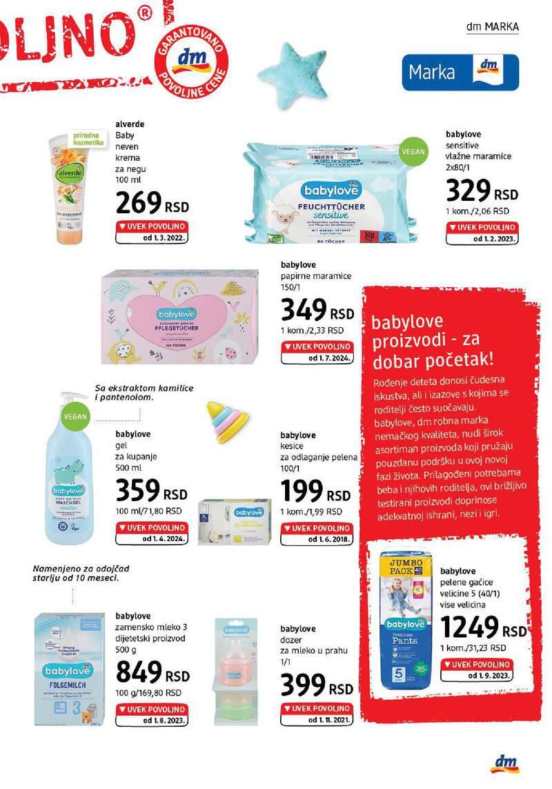 DM Drogerie katalog akcija