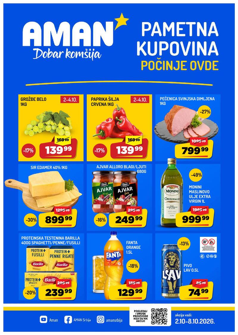 Aman katalog akcija Nedeljna akcija