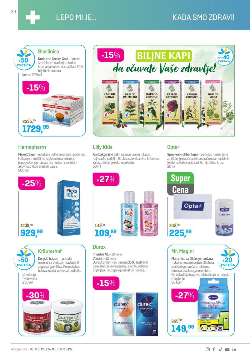 Lilly Drogerie katalog akcija