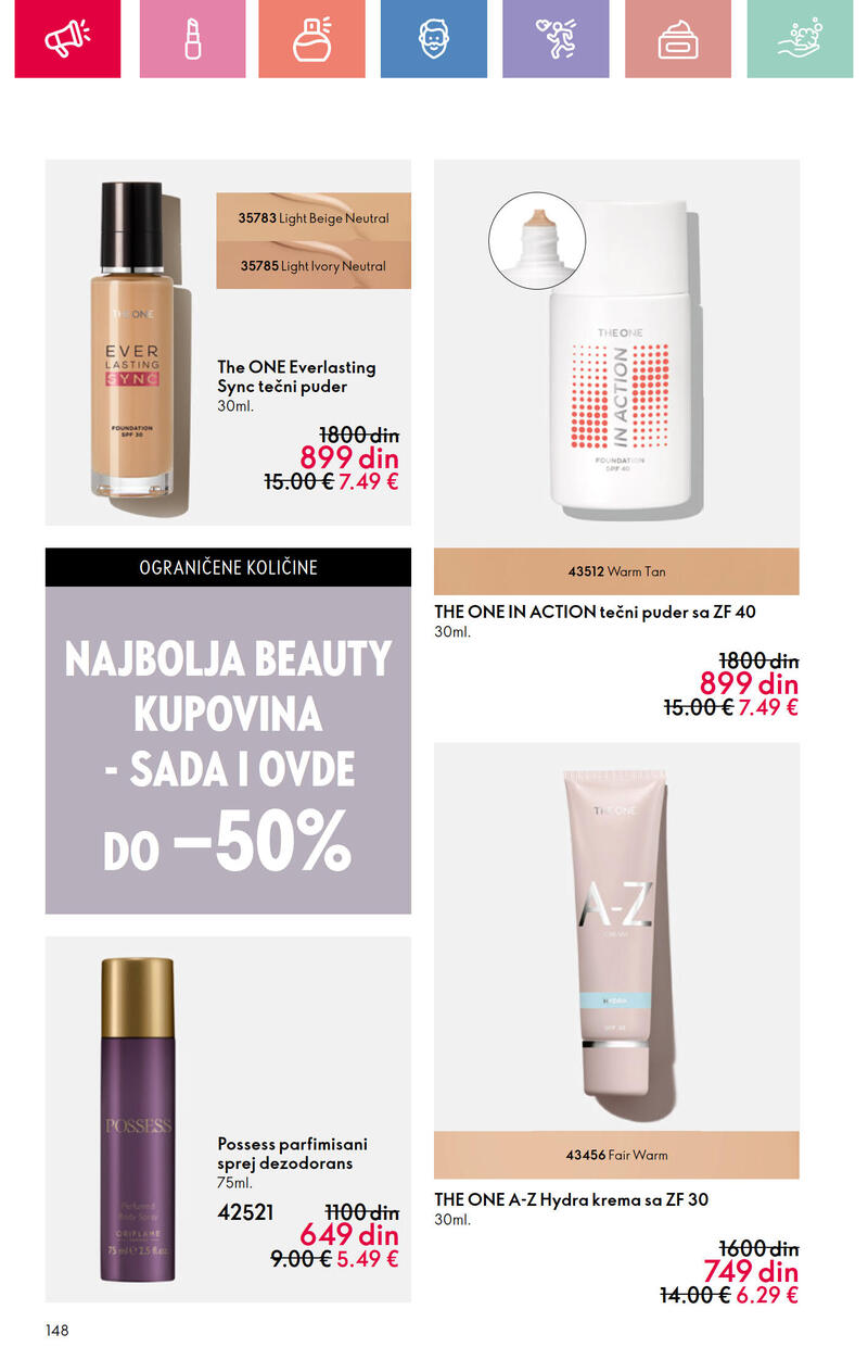 Oriflame katalog akcija