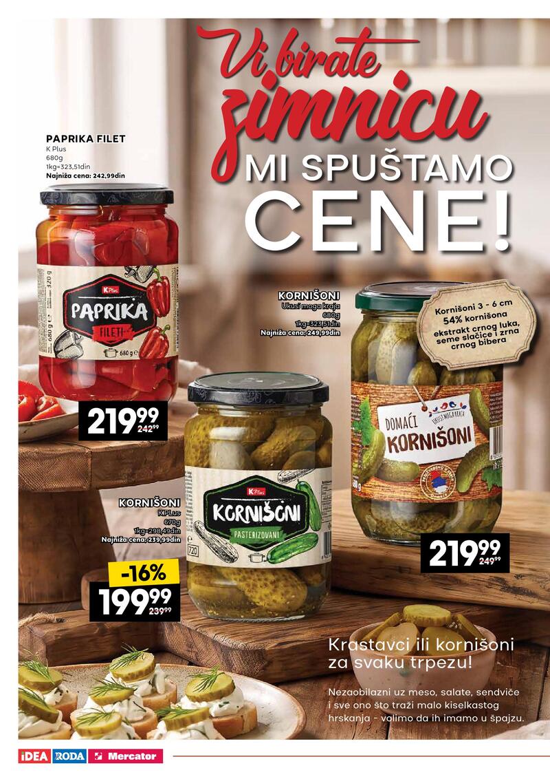 Idea katalog zimnica