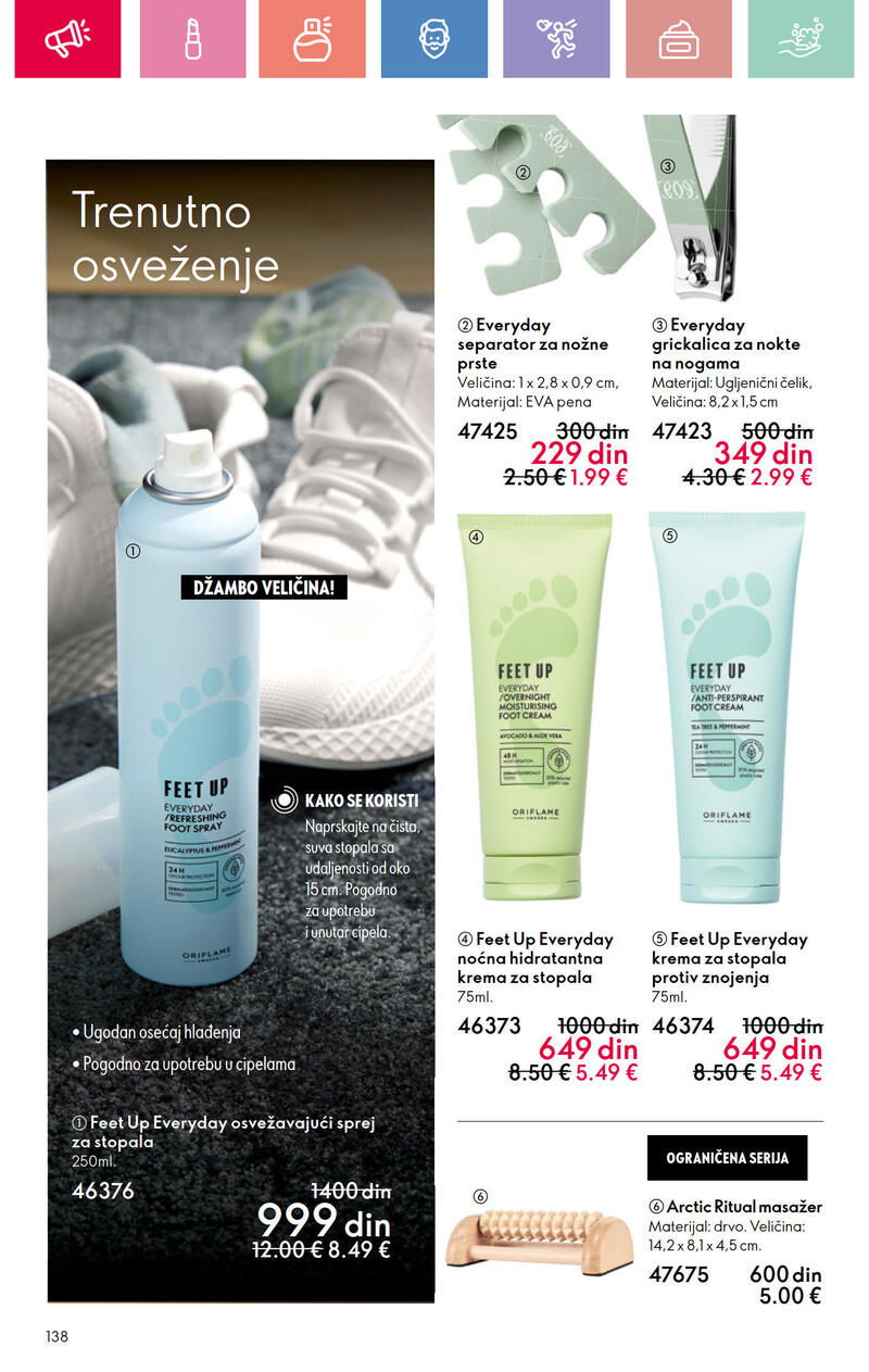 Oriflame katalog akcija