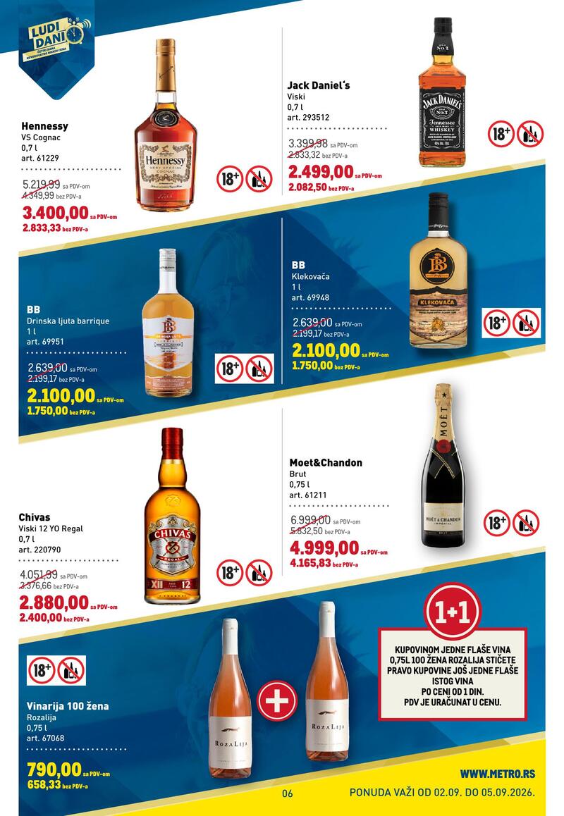 Metro katalog ludi dani