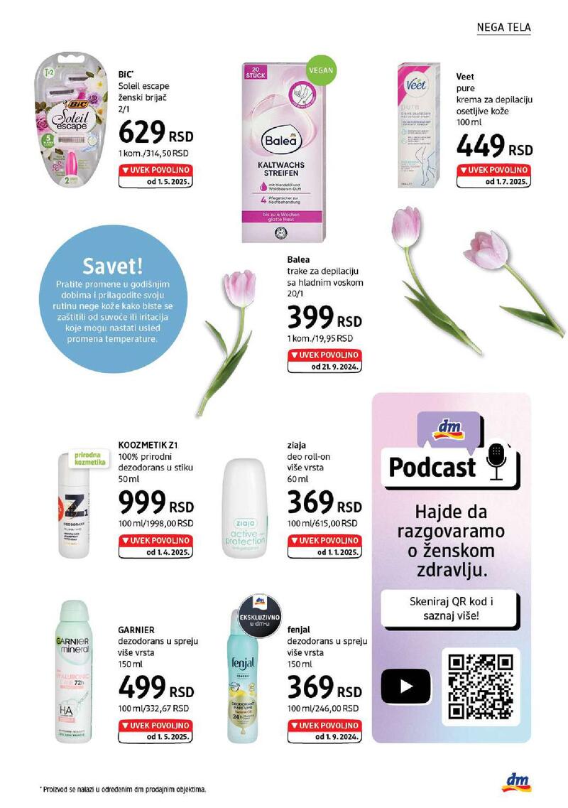 DM Drogerie katalog akcija