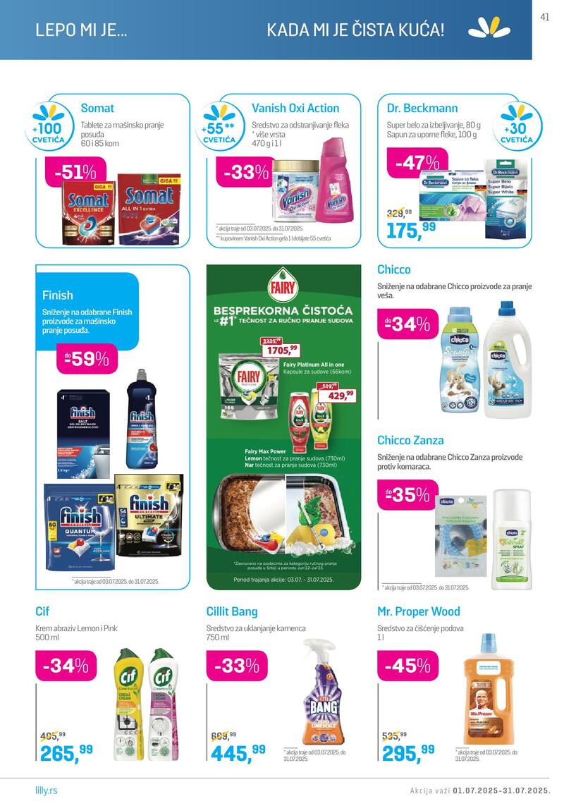 Lilly Drogerie katalog akcija