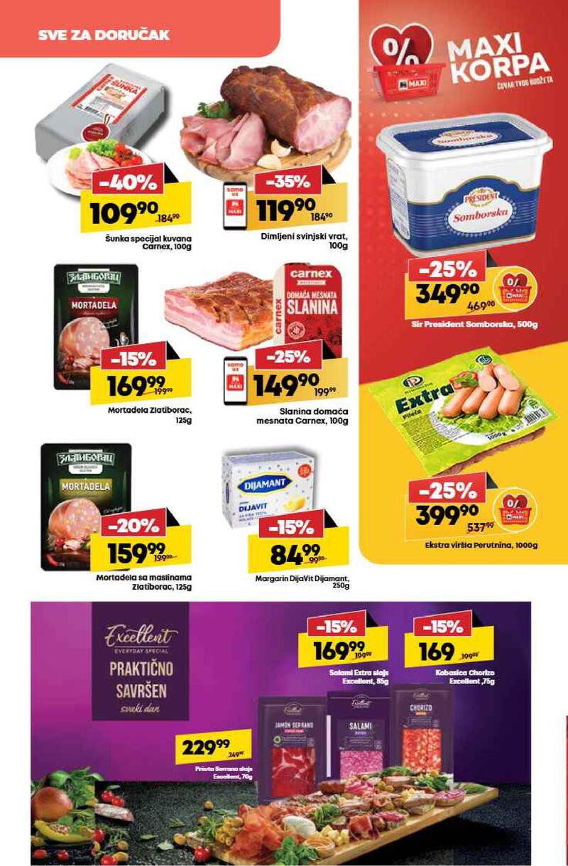 Mega Maxi nedeljna akcija