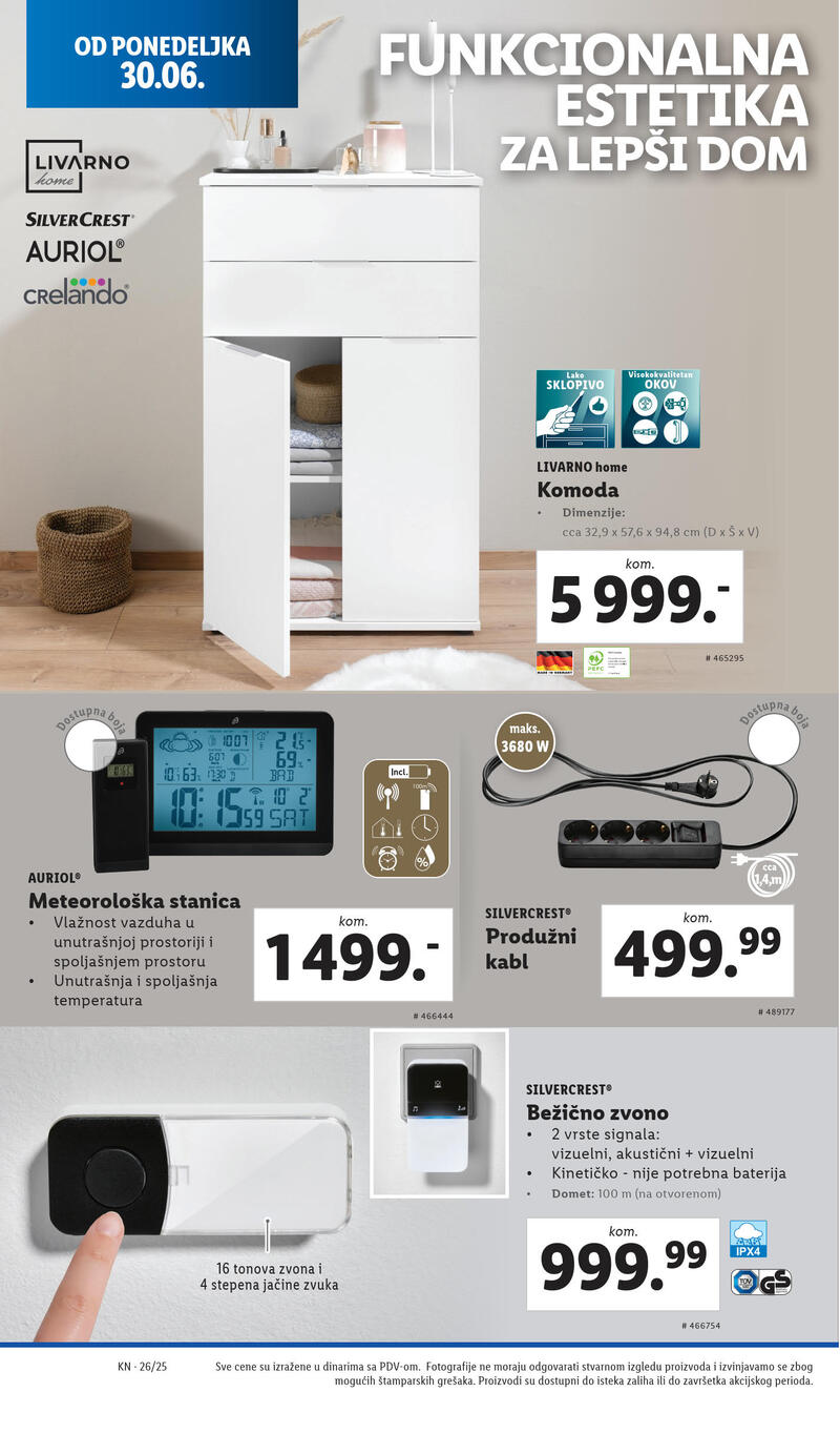 Lidl katalog akcija neprehrana