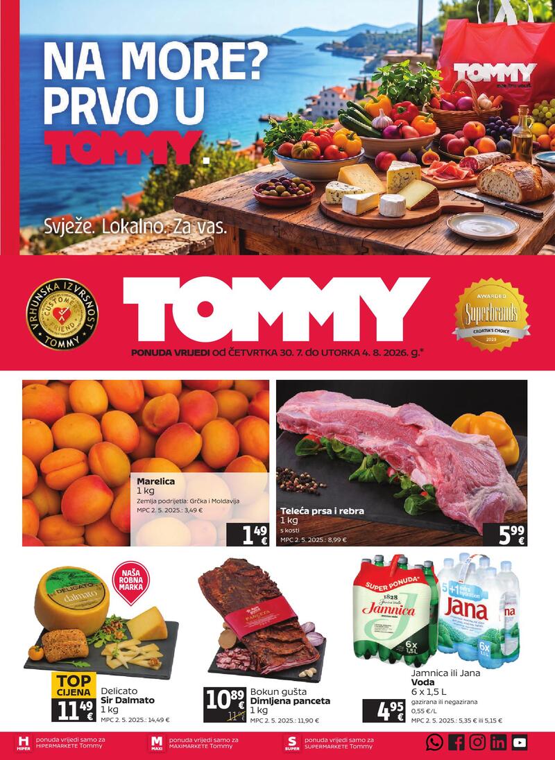 Tommy katalog akcija Akcijski katalog