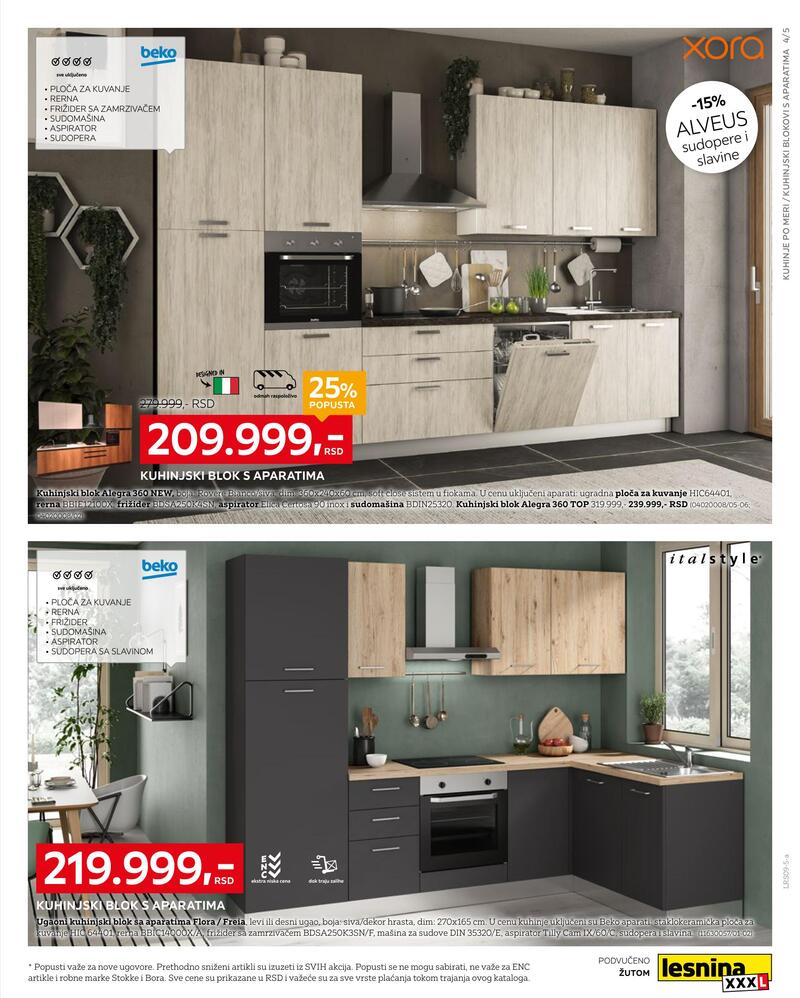 Lesnina XXXL katalog akcija