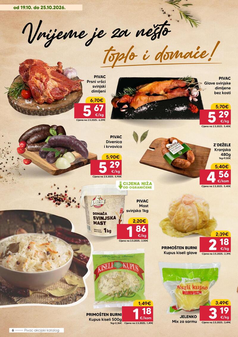 Pivac katalog - Tjedna akcija