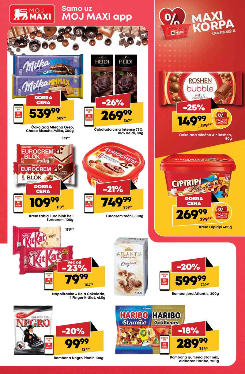Mega Maxi nedeljna akcija
