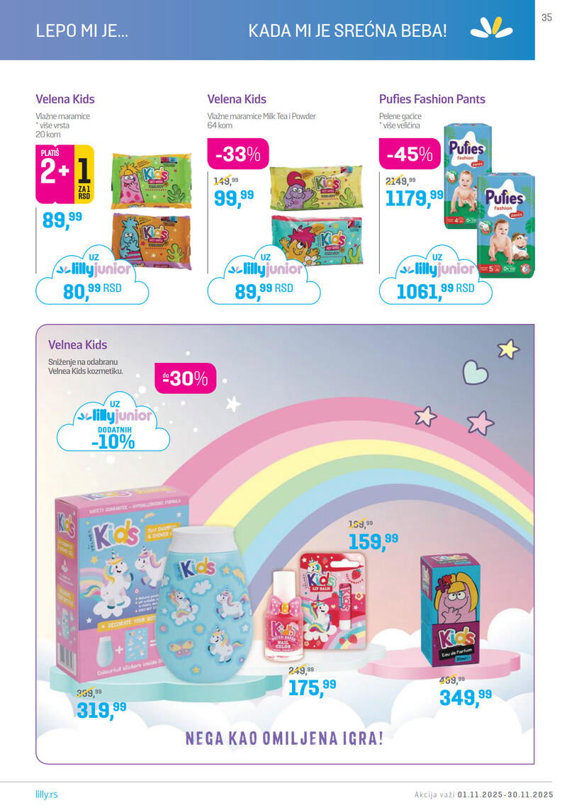 Lilly Drogerie katalog akcija